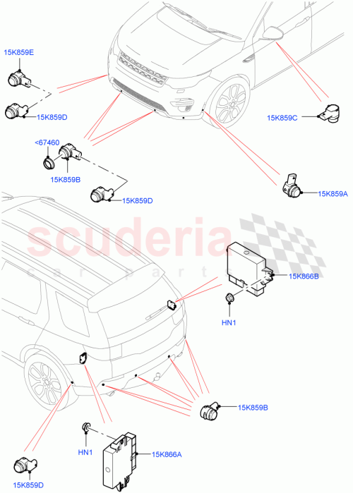 Part Diagram for Land Rover LR059786