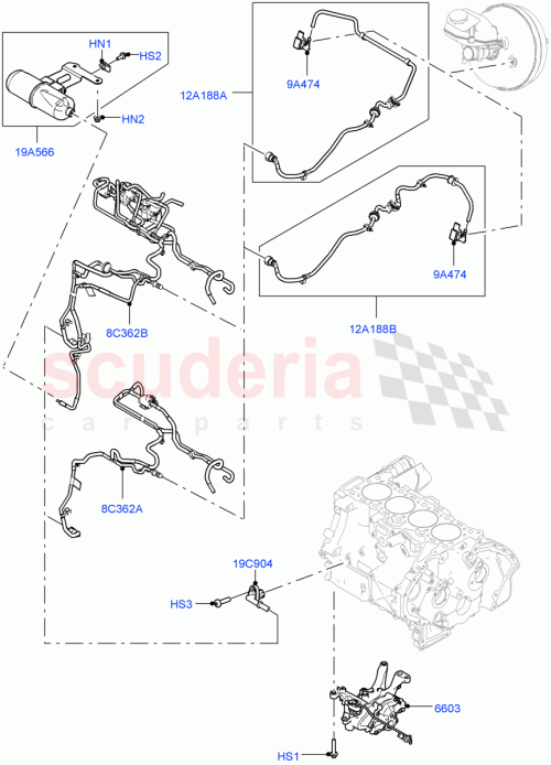 Part Diagram for Land Rover LR114843
