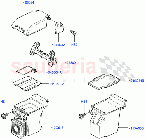 Part Diagram for Land Rover LR015012