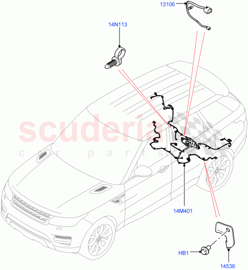 Part Diagram for Land Rover LR102107