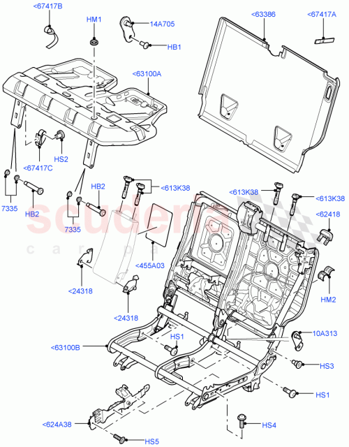 Part Diagram for Land Rover LR016489