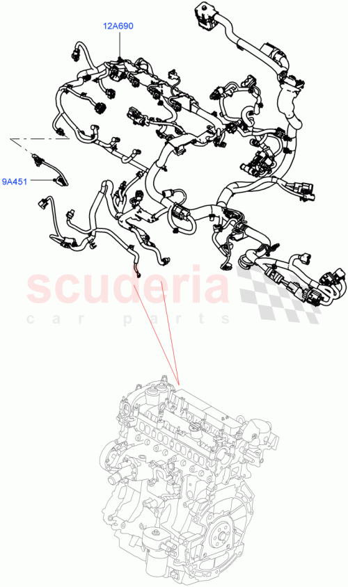 Part Diagram for Land Rover LR093580