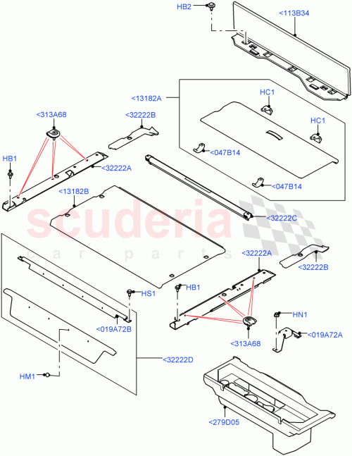 Part Diagram for Land Rover LR100410