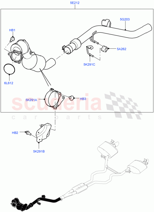 Part Diagram for Land Rover LR066504