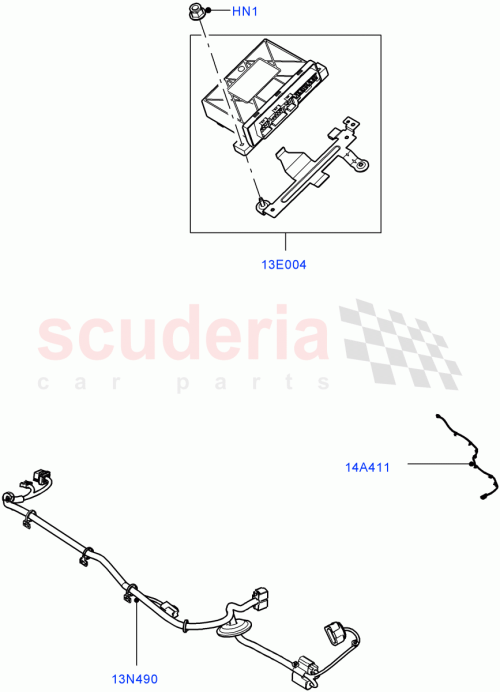 Part Diagram for Land Rover LR133108