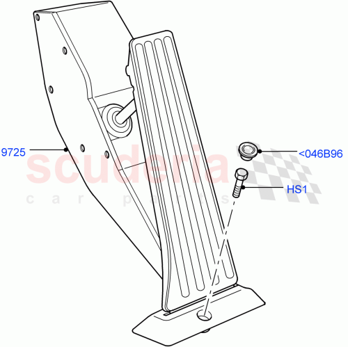 Part Diagram for Land Rover SAB500130