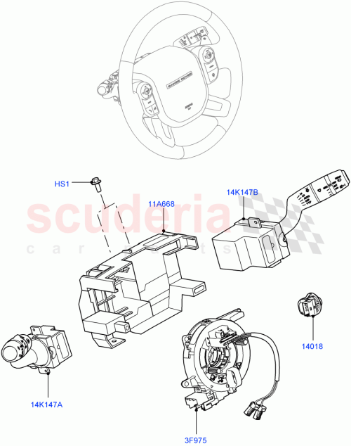 Part Diagram for Land Rover LR125105