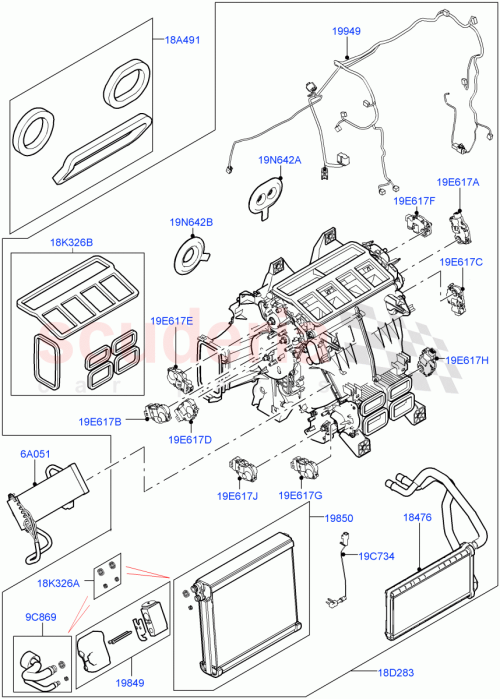 Part Diagram for Land Rover LR046944