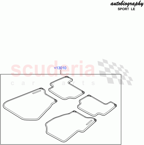 Part Diagram for Land Rover LR057075