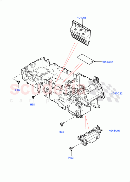 Part Diagram for Land Rover LR149838
